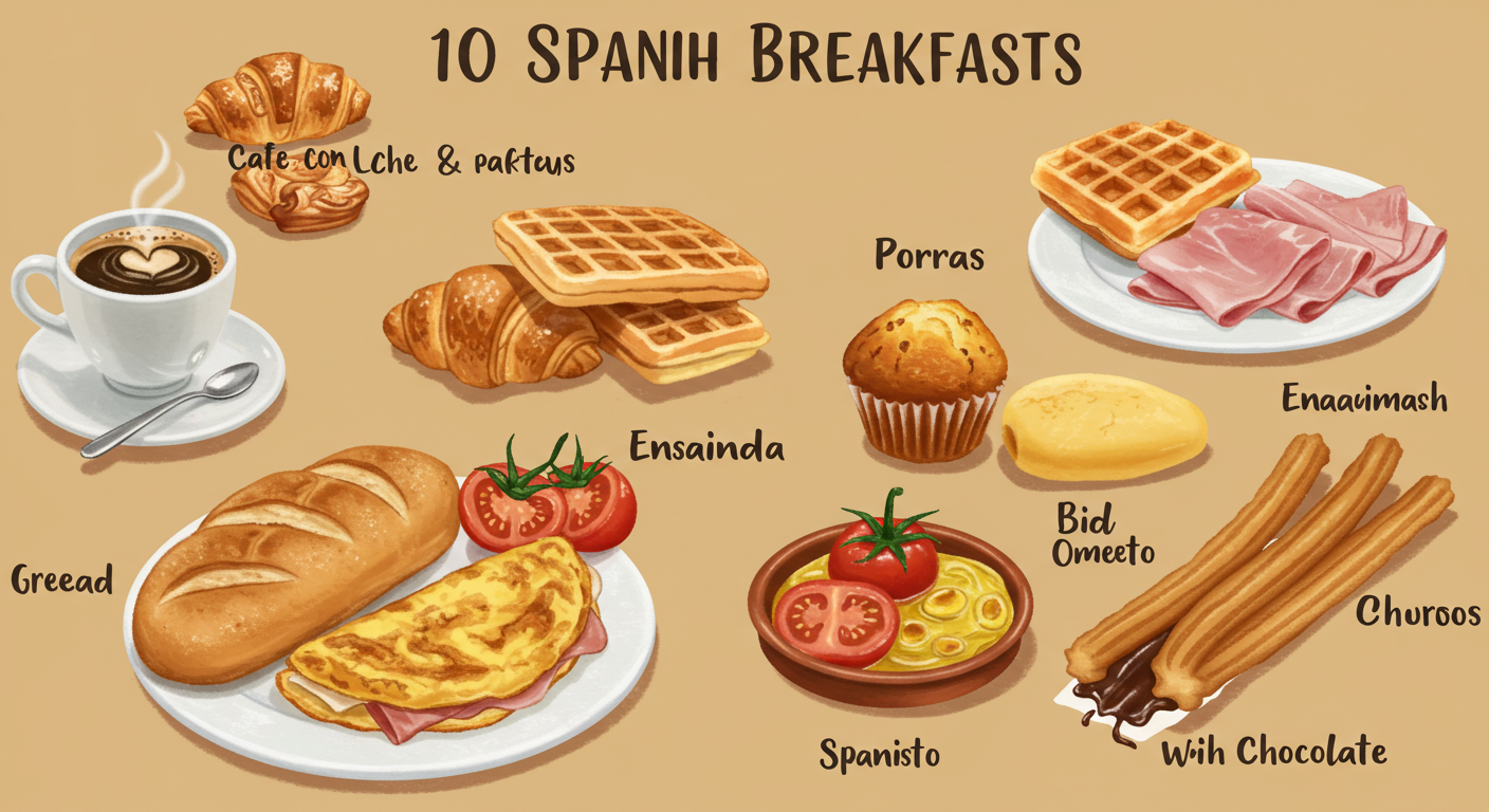 Top 10 Spanish Breakfasts to Start Your Day the Delicious Way